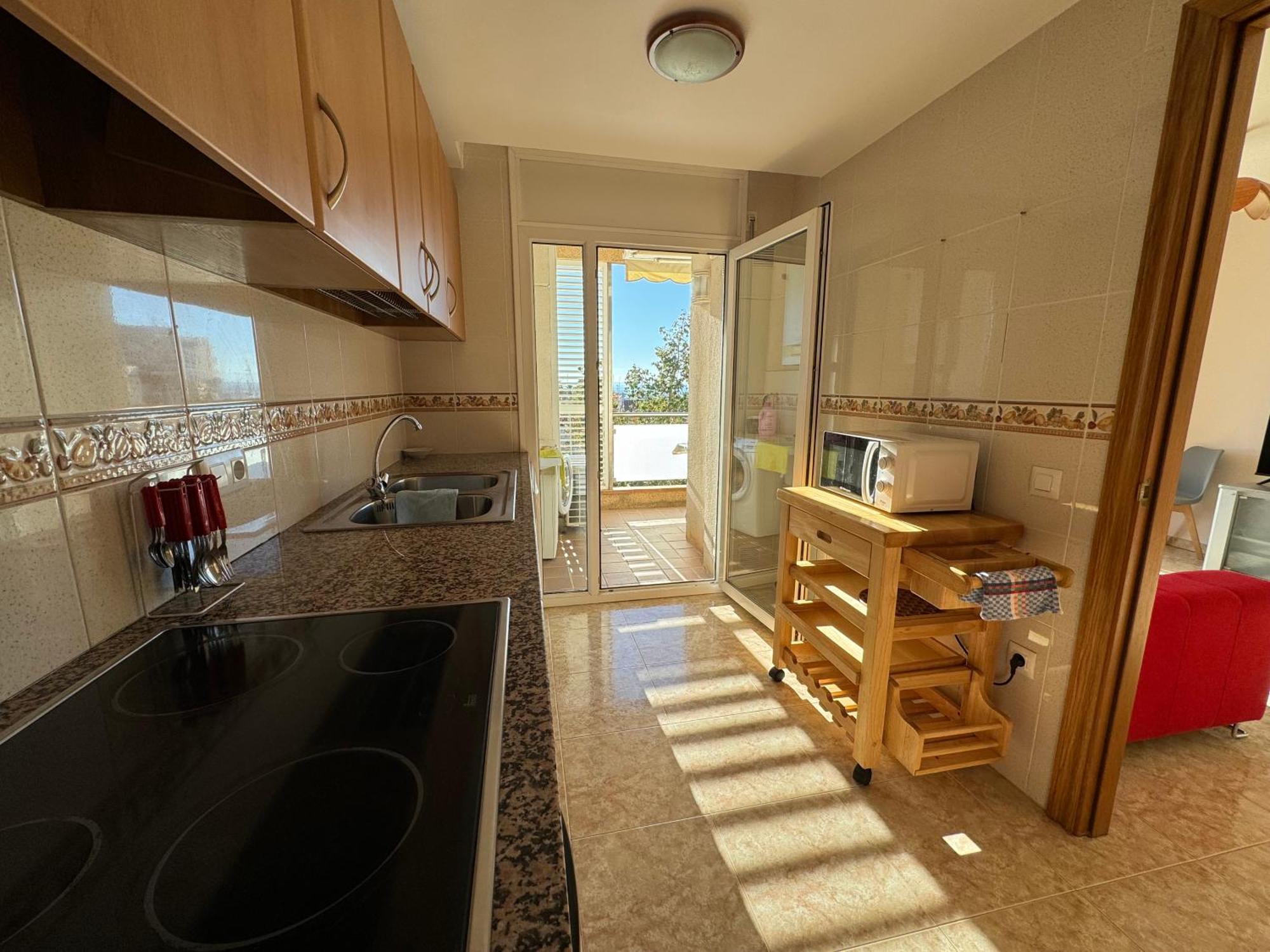 Apartmán Piso En El Centro Con Vistas Al Mar Y Balcon Roses Exteriér fotografie